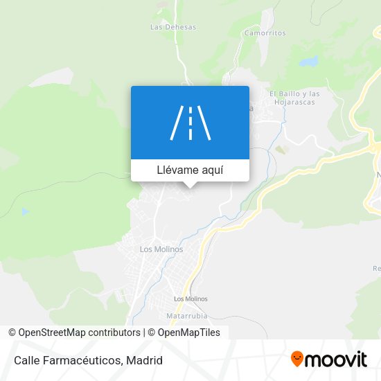 Mapa Calle Farmacéuticos