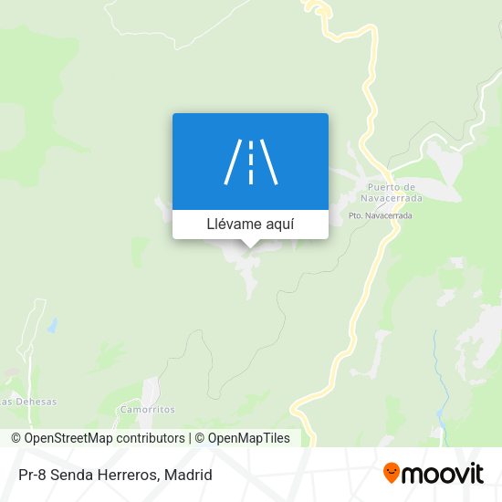 Mapa Pr-8 Senda Herreros