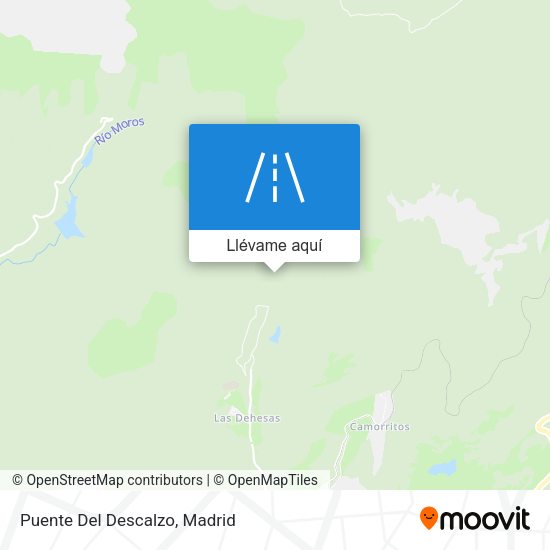 Mapa Puente Del Descalzo