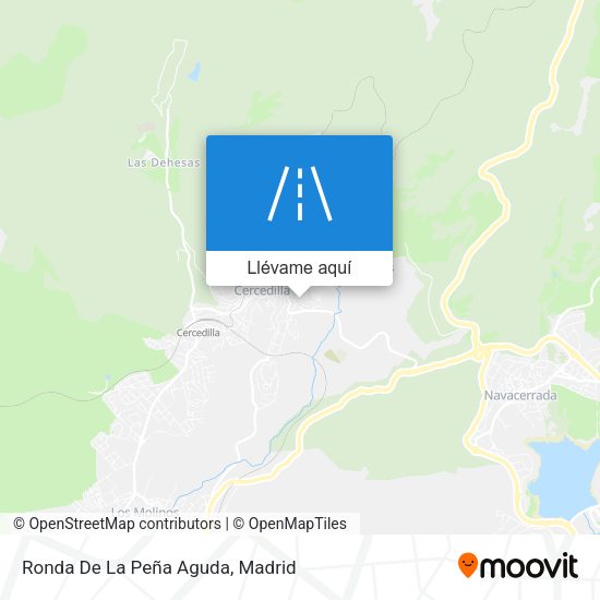 Mapa Ronda De La Peña Aguda