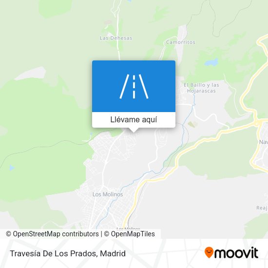 Mapa Travesía De Los Prados