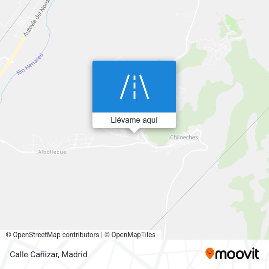 Mapa Calle Cañizar