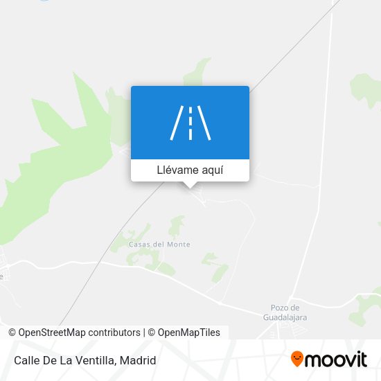Mapa Calle De La Ventilla