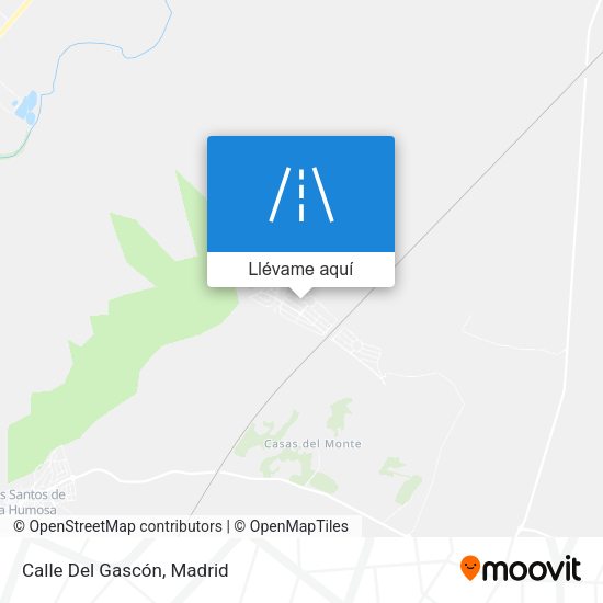 Mapa Calle Del Gascón