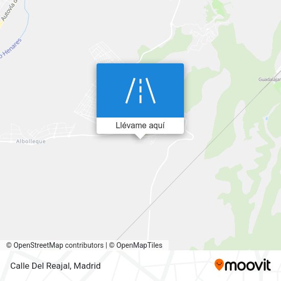 Mapa Calle Del Reajal