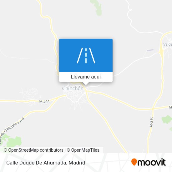 Mapa Calle Duque De Ahumada