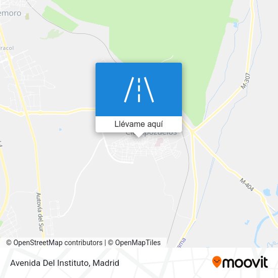 Mapa Avenida Del Instituto