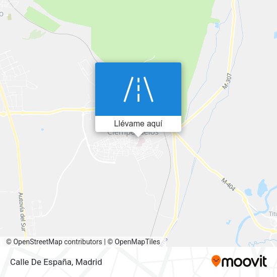 Mapa Calle De España