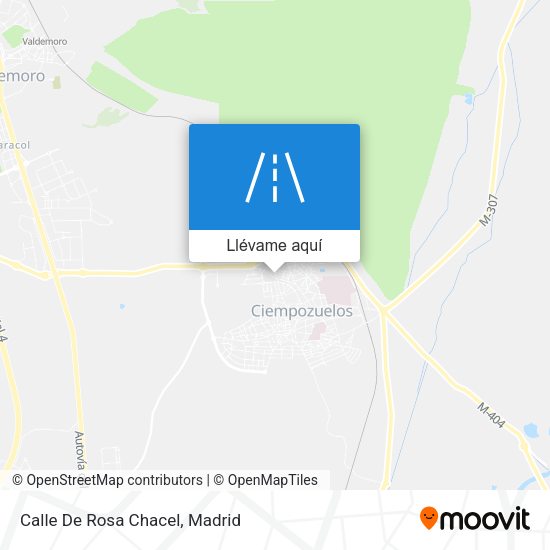 Mapa Calle De Rosa Chacel