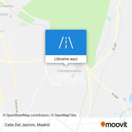Mapa Calle Del Jazmín