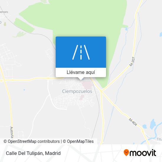 Mapa Calle Del Tulipán