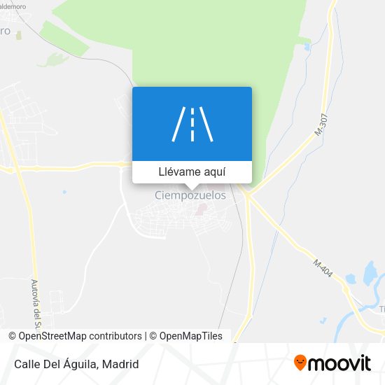 Mapa Calle Del Águila