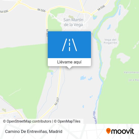 Mapa Camino De Entreviñas
