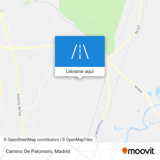 Mapa Camino De Palomero