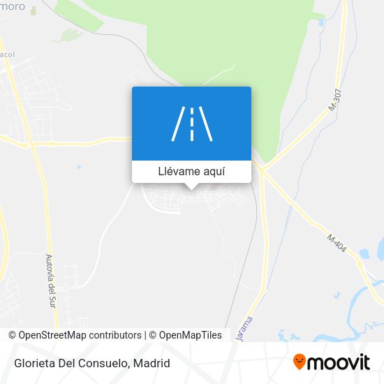 Mapa Glorieta Del Consuelo