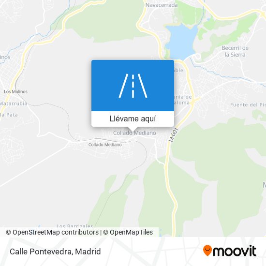 Mapa Calle Pontevedra