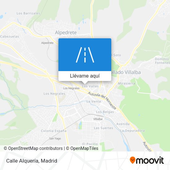 Mapa Calle Alquería