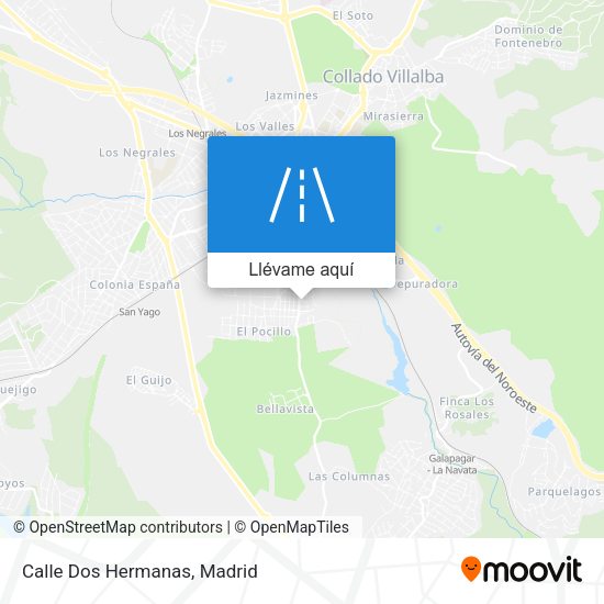 Mapa Calle Dos Hermanas