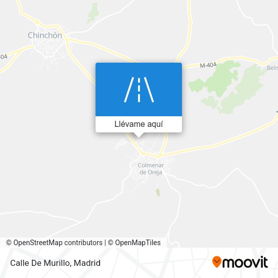 Mapa Calle De Murillo