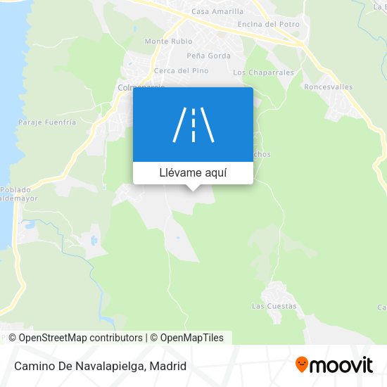 Mapa Camino De Navalapielga