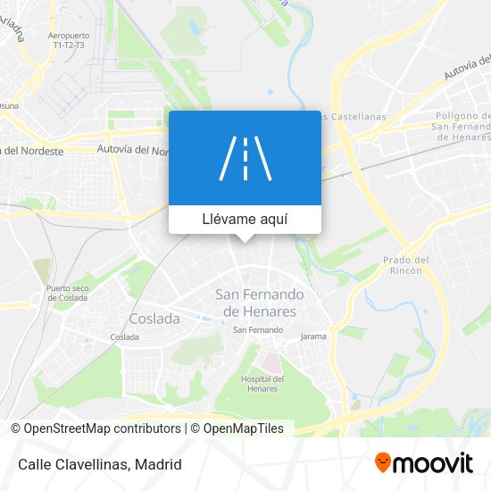 Mapa Calle Clavellinas