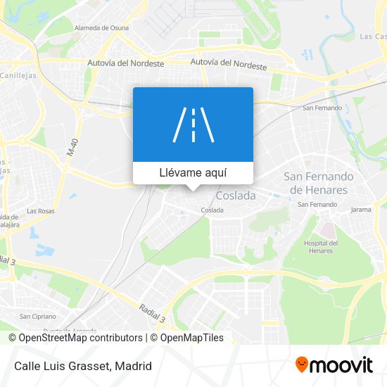 Mapa Calle Luis Grasset