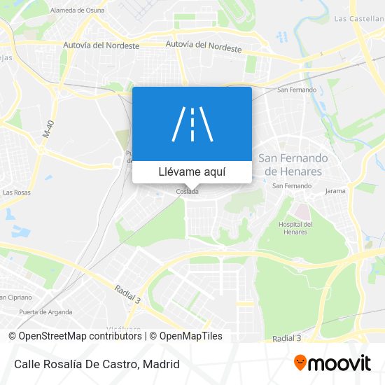 Mapa Calle Rosalía De Castro