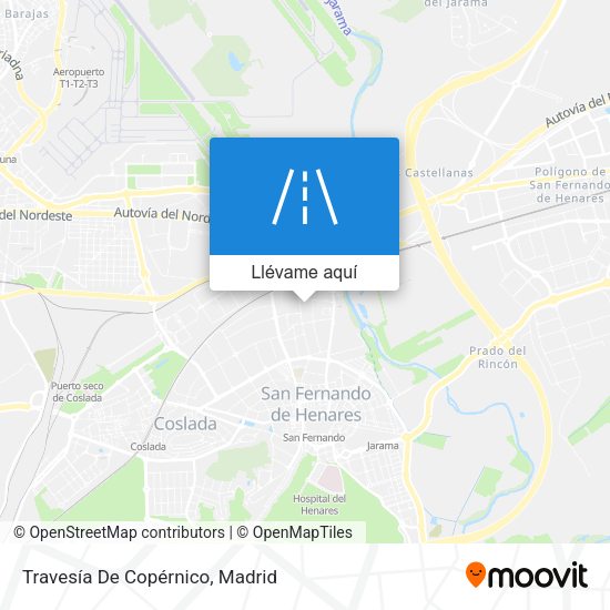 Mapa Travesía De Copérnico