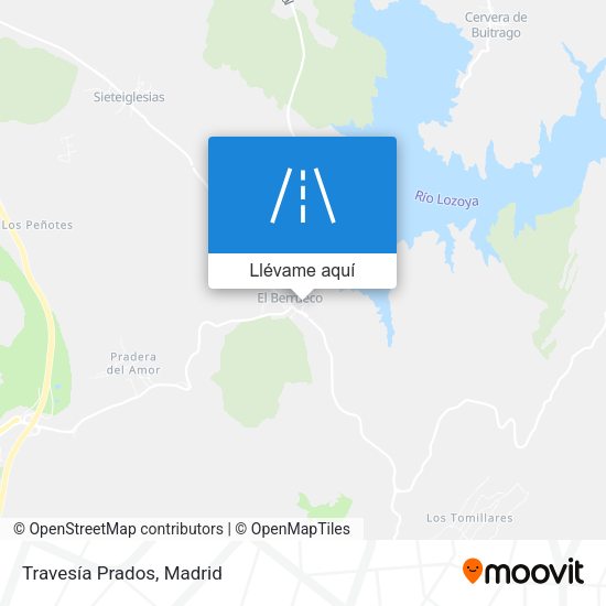 Mapa Travesía Prados