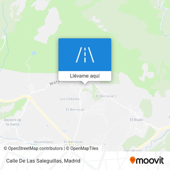 Mapa Calle De Las Saleguillas