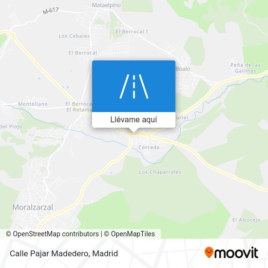 Mapa Calle Pajar Madedero