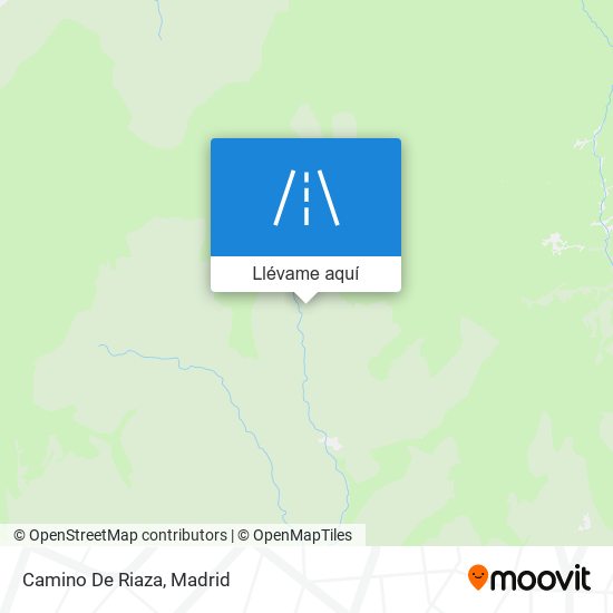 Mapa Camino De Riaza