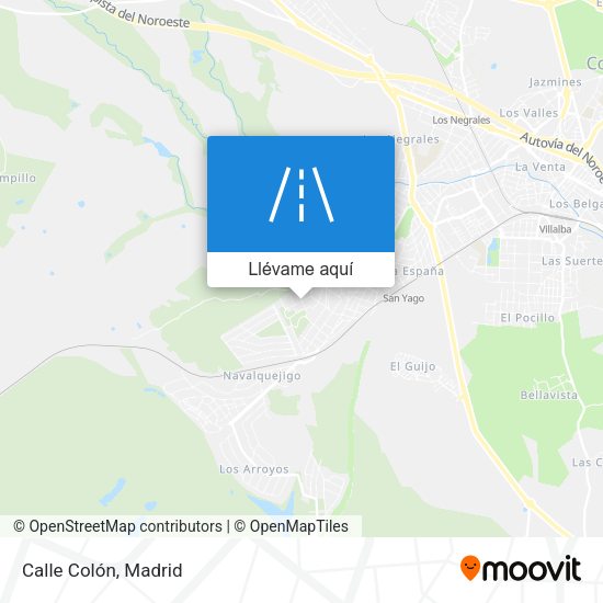 Mapa Calle Colón