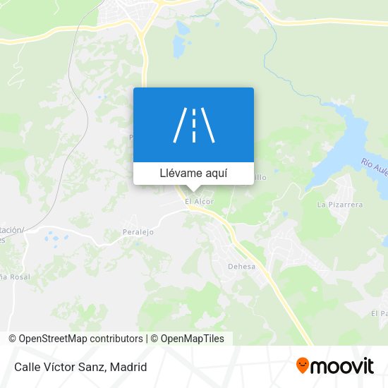 Mapa Calle Víctor Sanz