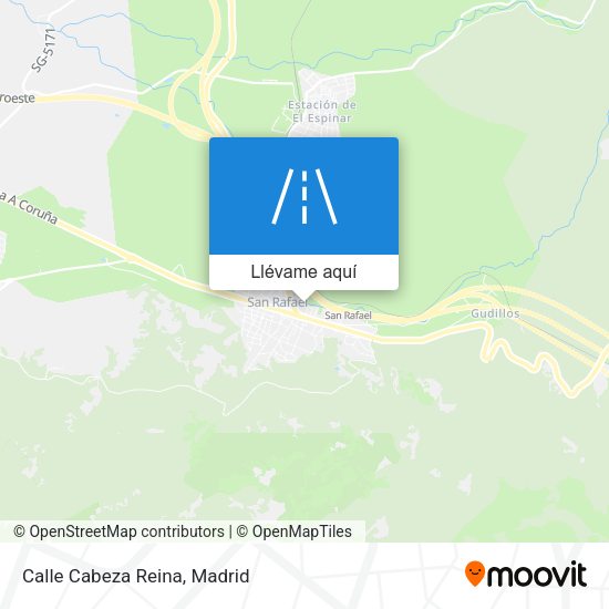 Mapa Calle Cabeza Reina