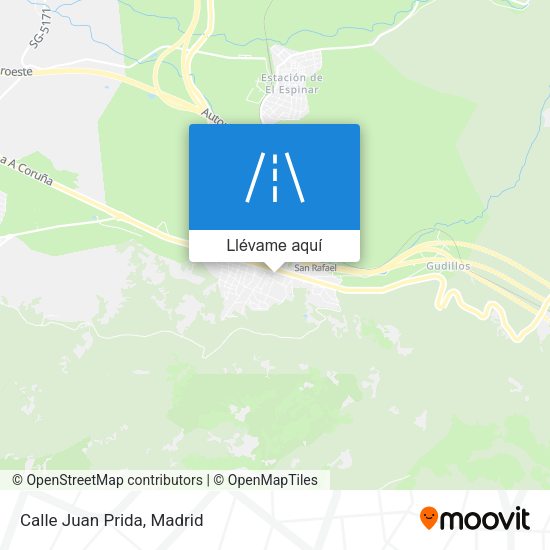 Mapa Calle Juan Prida