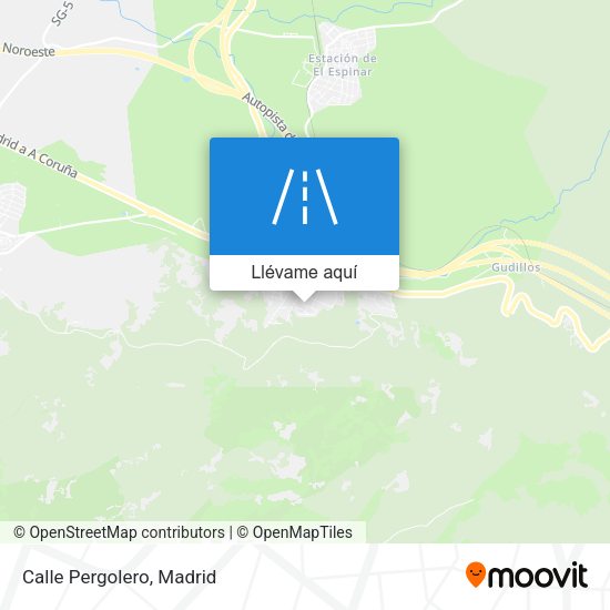 Mapa Calle Pergolero