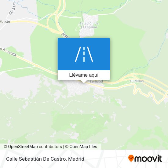 Mapa Calle Sebastián De Castro