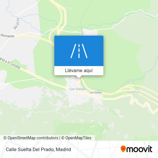Mapa Calle Suelta Del Prado