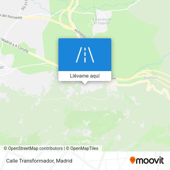 Mapa Calle Transformador