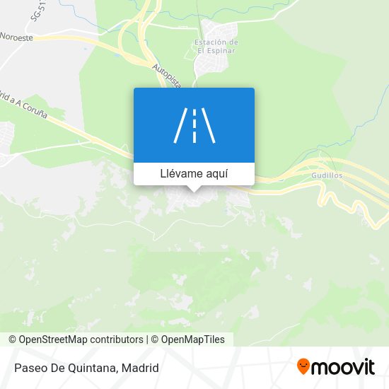 Mapa Paseo De Quintana