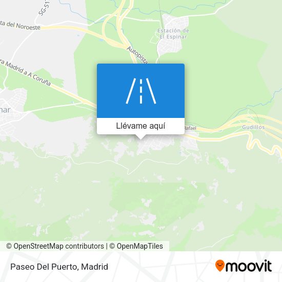 Mapa Paseo Del Puerto