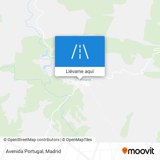 Mapa Avenida Portugal