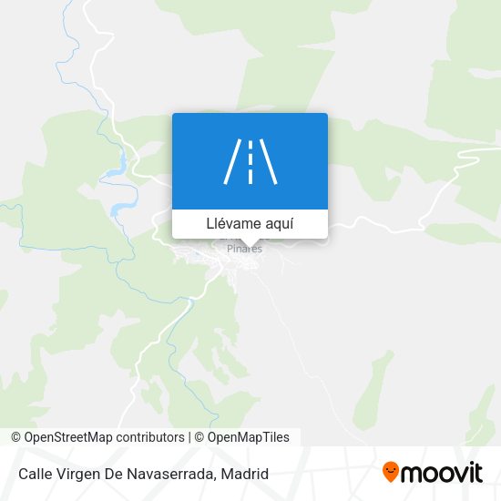 Mapa Calle Virgen De Navaserrada