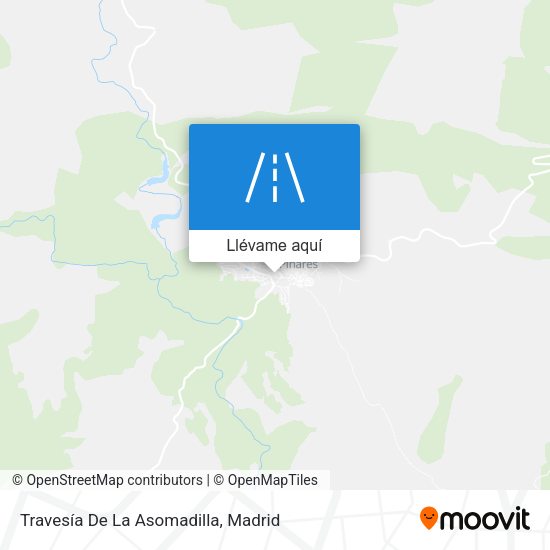 Mapa Travesía De La Asomadilla