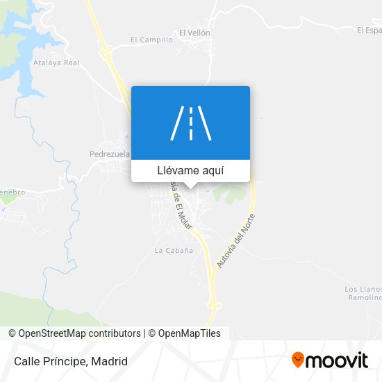 Mapa Calle Príncipe