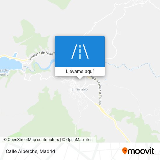 Mapa Calle Alberche