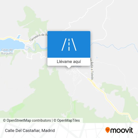 Mapa Calle Del Castañar