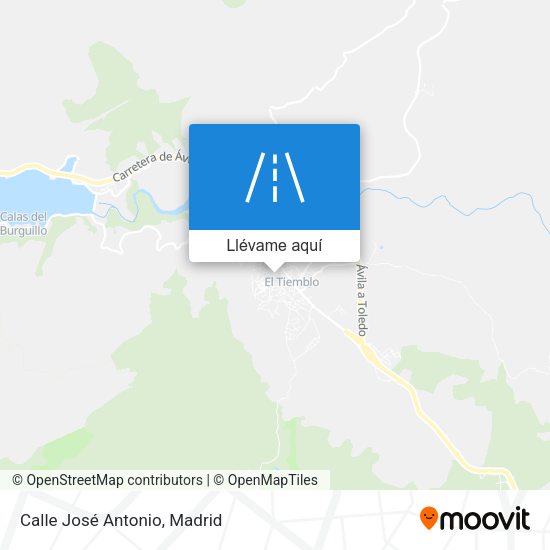 Mapa Calle José Antonio