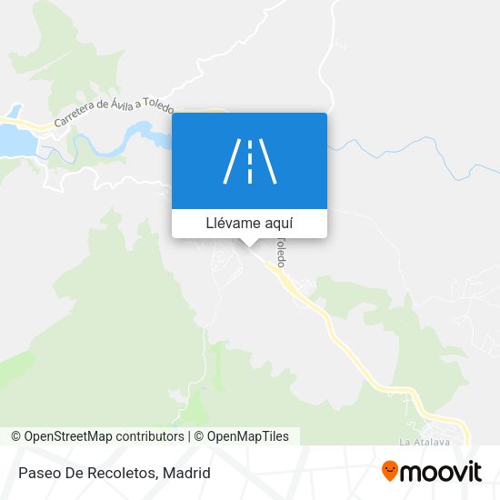 Mapa Paseo De Recoletos